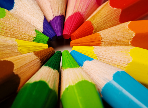 colored pencils 500